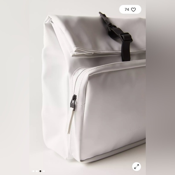 RAINS Roll Top Commuter Messenger - Picture 3 of 7